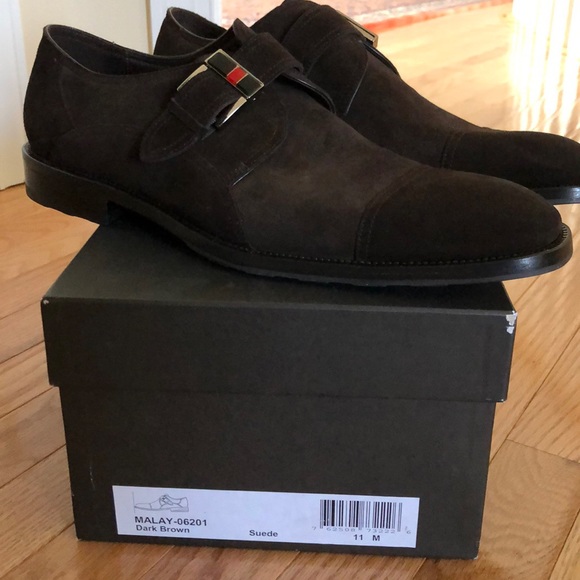 [Bruno Magli] NWB men’s brown suede shoe - Picture 2 of 5